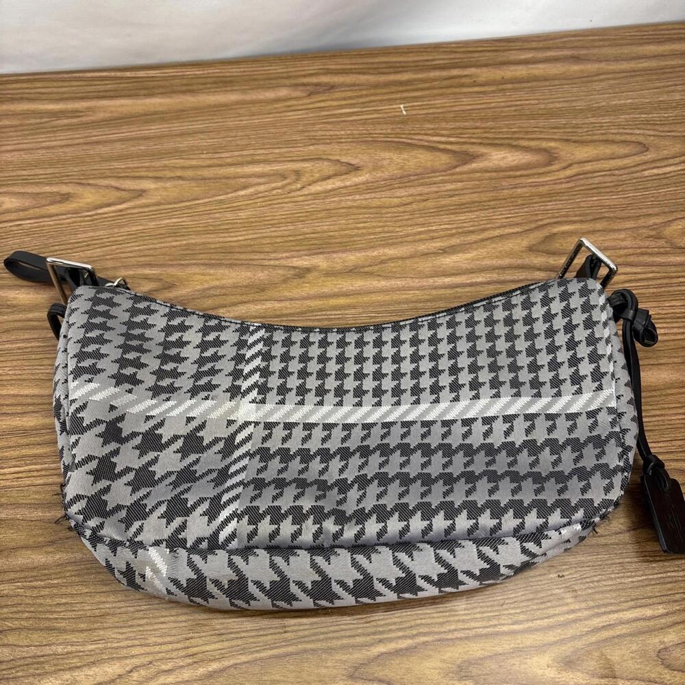 Ralph Lauren "Lauren" Vintage Mini Handbag, Houndstooth Pattern Missing Strap